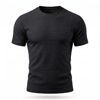 Arden - Ultrabequemes Herren-T-Shirt mit Rundhalsausschnitt - Espresso Schwarz / S