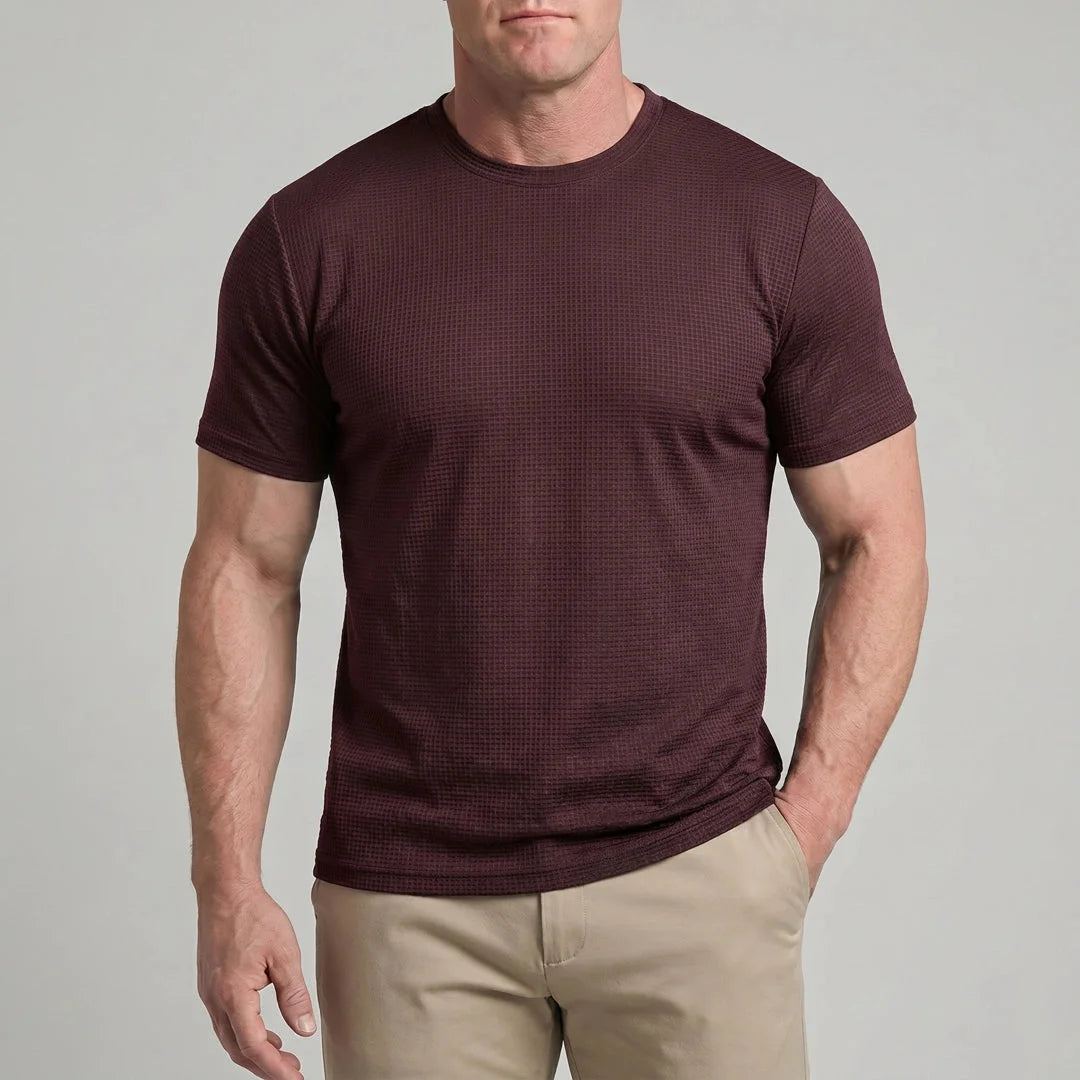 Arden - Ultrabequemes Herren-T-Shirt mit Rundhalsausschnitt